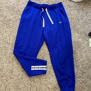 Blue nike sweats